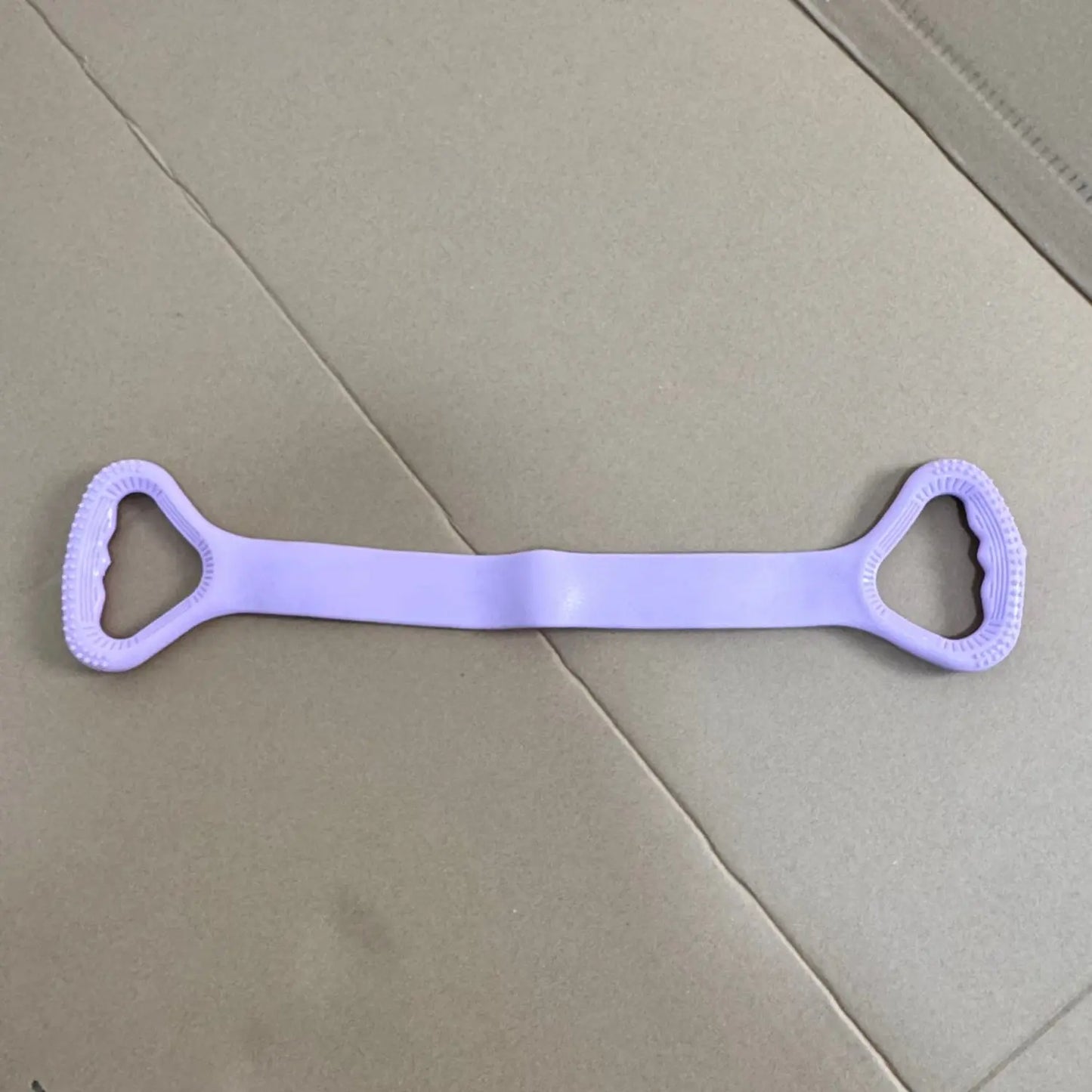 Resistance Bands Figure 8 Exercise Bands for Women Silicone Material Expander Band for Arms Chest Home Gym Yoga Equipment Quick Workout for Muscle Toning Physical Therapy Stretching Gear - Fitness Accessories