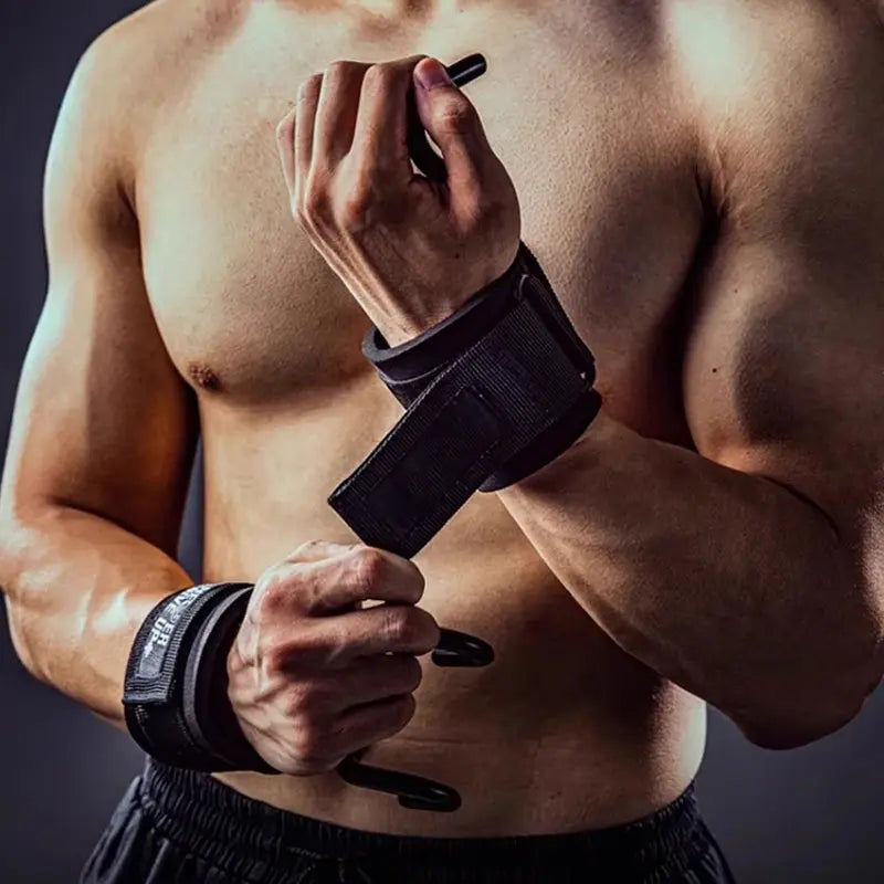 Adjustable Wrist Support Hook Trainer | Strengthening Grip for Forearm & Hand Exercises
