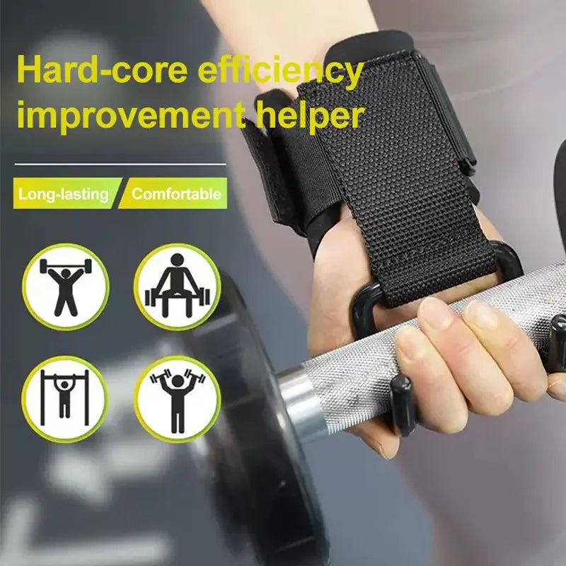 Adjustable Wrist Support Hook Trainer | Strengthening Grip for Forearm & Hand Exercises