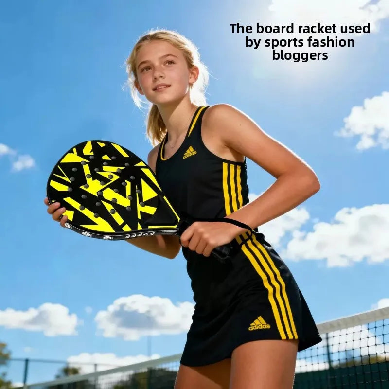 Padel Racket Padel Accessories Beach Padel Tennis Racquet Sports EPE Core Physical Equipment for Beginner Kids School Indoors