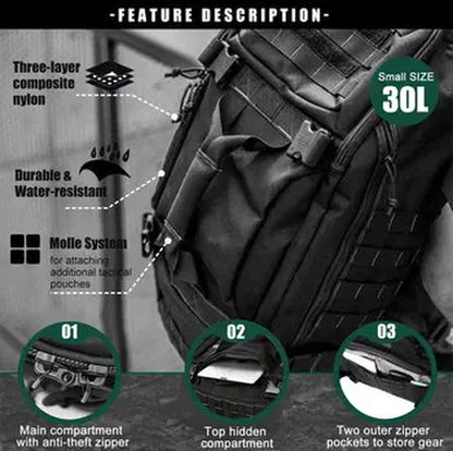 Gym Bag Duffle Bags Backpack - Travel Weekender Bag for Men Women Workout Bag for Military,Sports,Overnight,Basketball,Tactical,Football,Waterproof & Tear Resistant