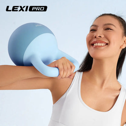 LEXI Soft Kettlebell with Handle for Strength Conditioning and Core Training Home Gym Workouts Weightlifting Yoga & Pilates Durable Safe & Comfortable Fitness Equipment for Men and Women