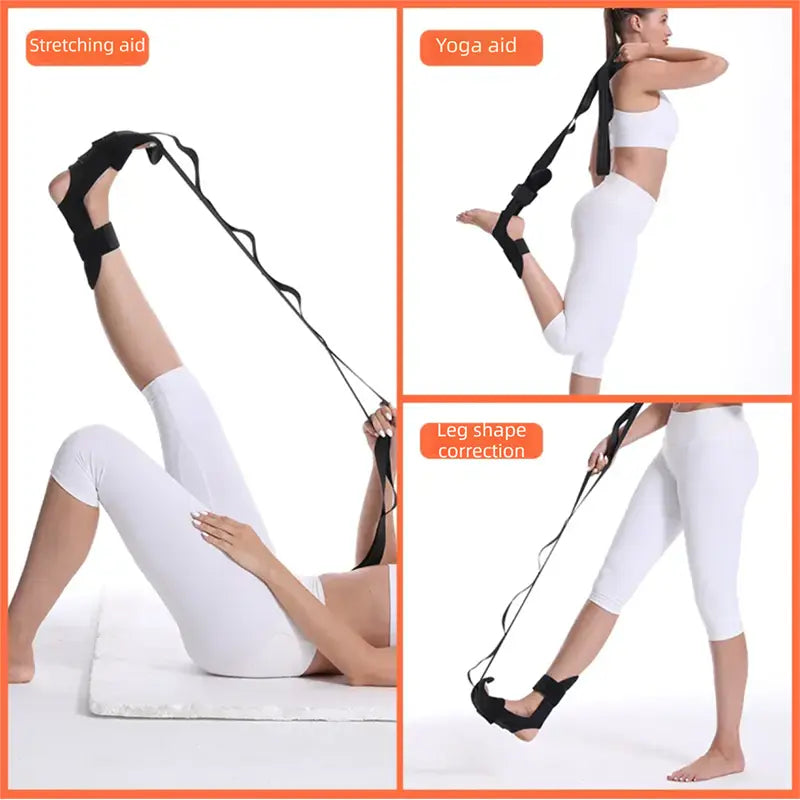 Ligament Stretch Strap Foot Compressionsleeves Sport Wrap Pain Supportive Brace