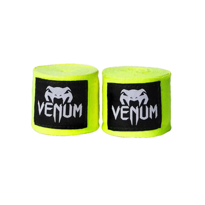 Venum Kontact Boxing Hand Wraps - Neon Yellow - 2.5M (98 In)