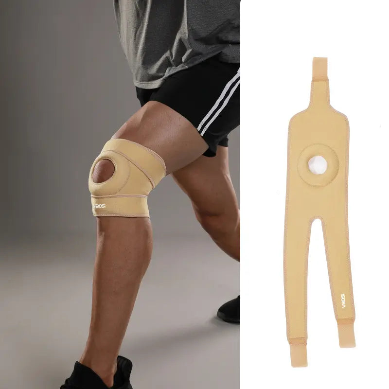 Vbosi 1Pair Knee Brace for Men Women Knee Braces for Knee Pain, Patellar Tendon Support Strap, Knee Brace for Meniscus Tear Compression Sleeve, Fit under 170Lbs