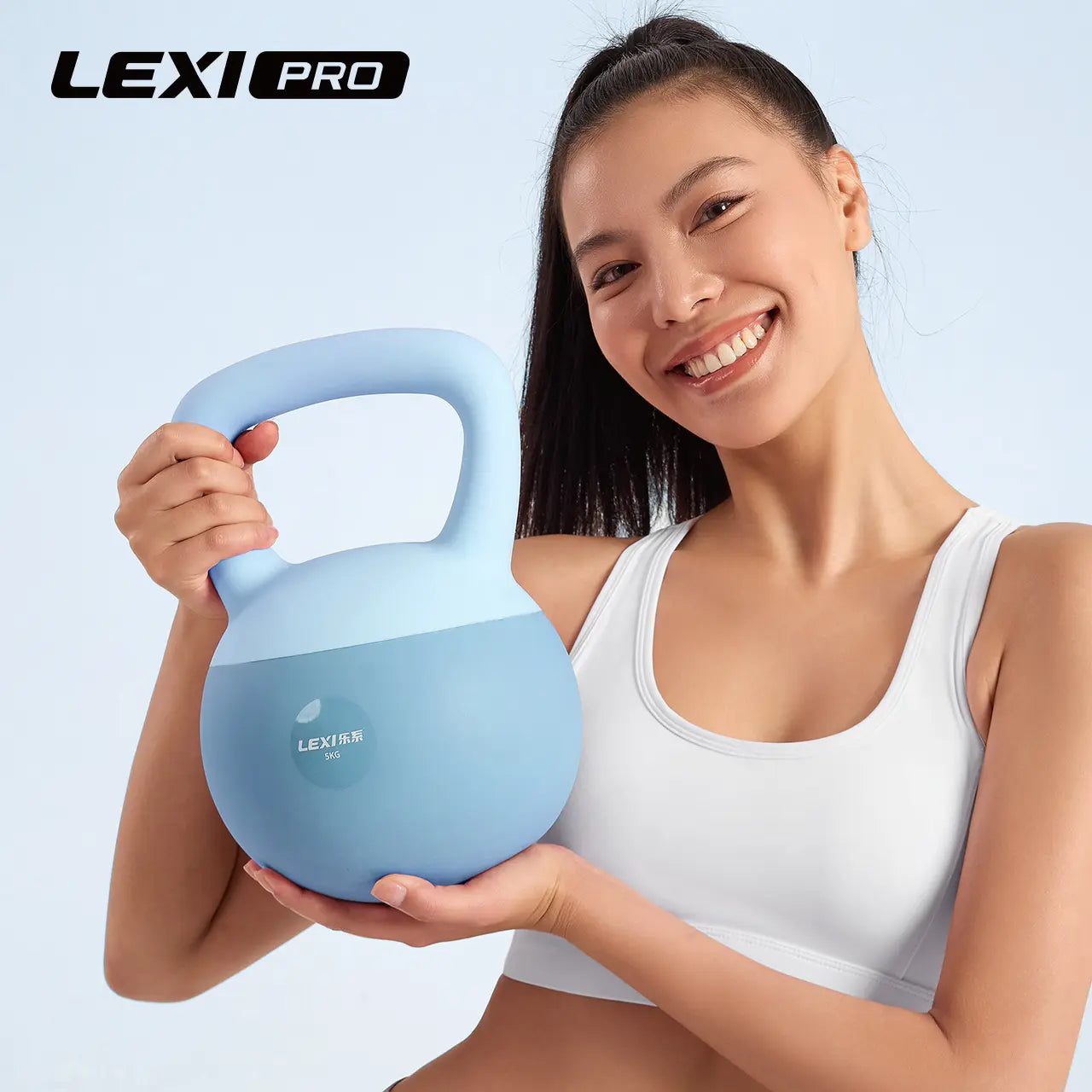 LEXI Soft Kettlebell with Handle for Strength Conditioning and Core Training Home Gym Workouts Weightlifting Yoga & Pilates Durable Safe & Comfortable Fitness Equipment for Men and Women