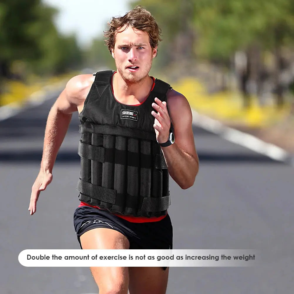 Weight Training Vest: Boost Your Fitness Routine with 3/15/35Kg Options Home Workout Equipment Weightlifting Belt for All Levels