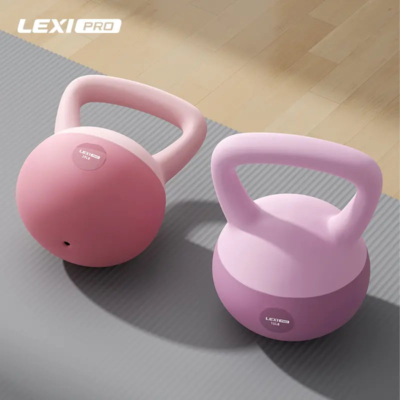 LEXI Soft Kettlebell with Handle for Strength Conditioning and Core Training Home Gym Workouts Weightlifting Yoga & Pilates Durable Safe & Comfortable Fitness Equipment for Men and Women