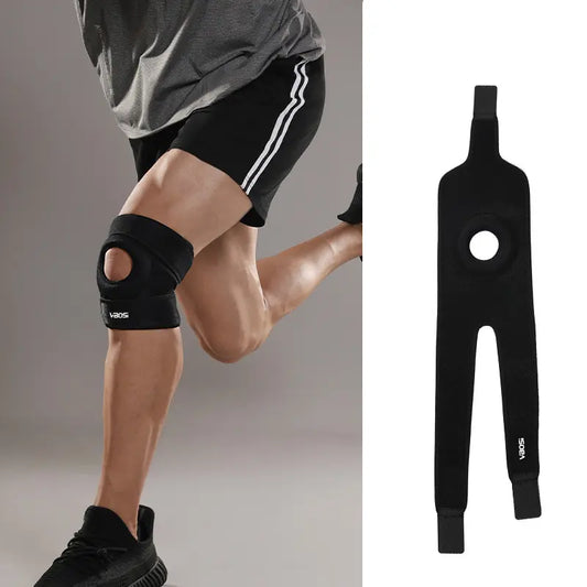 Vbosi 1Pair Knee Brace for Men Women Knee Braces for Knee Pain, Patellar Tendon Support Strap, Knee Brace for Meniscus Tear Compression Sleeve, Fit under 170Lbs