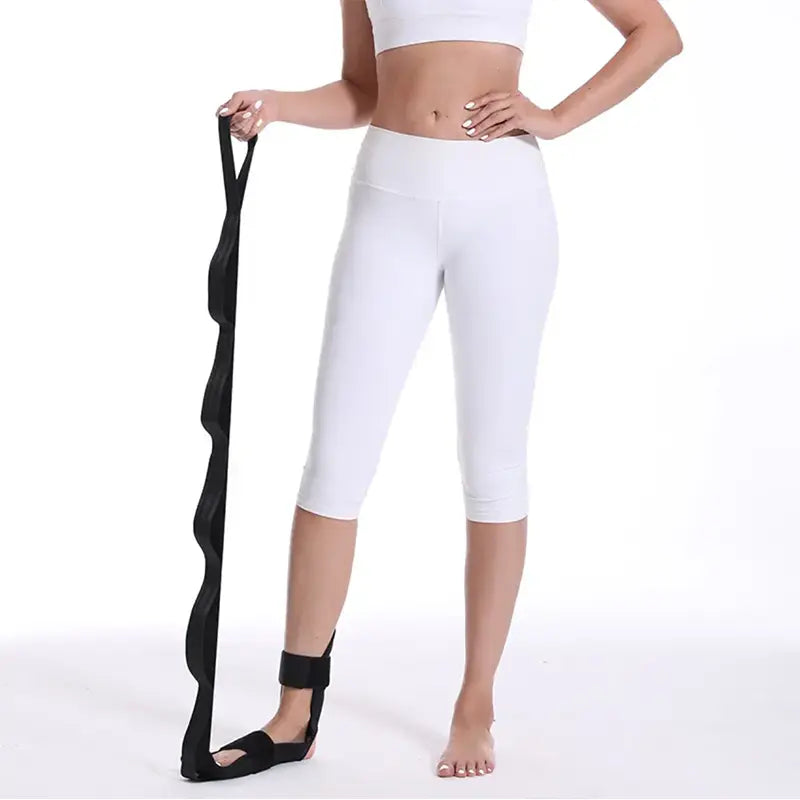 Ligament Stretch Strap Foot Compressionsleeves Sport Wrap Pain Supportive Brace