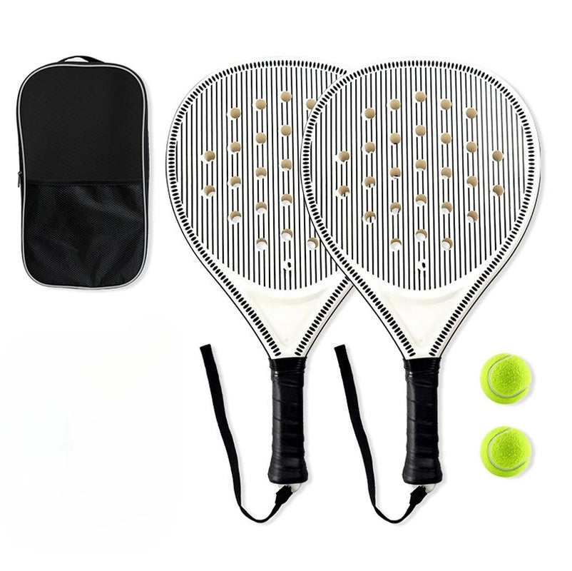 Padel Racket Padel Accessories Beach Padel Tennis Racquet Sports EPE Core Physical Equipment for Beginner Kids School Indoors