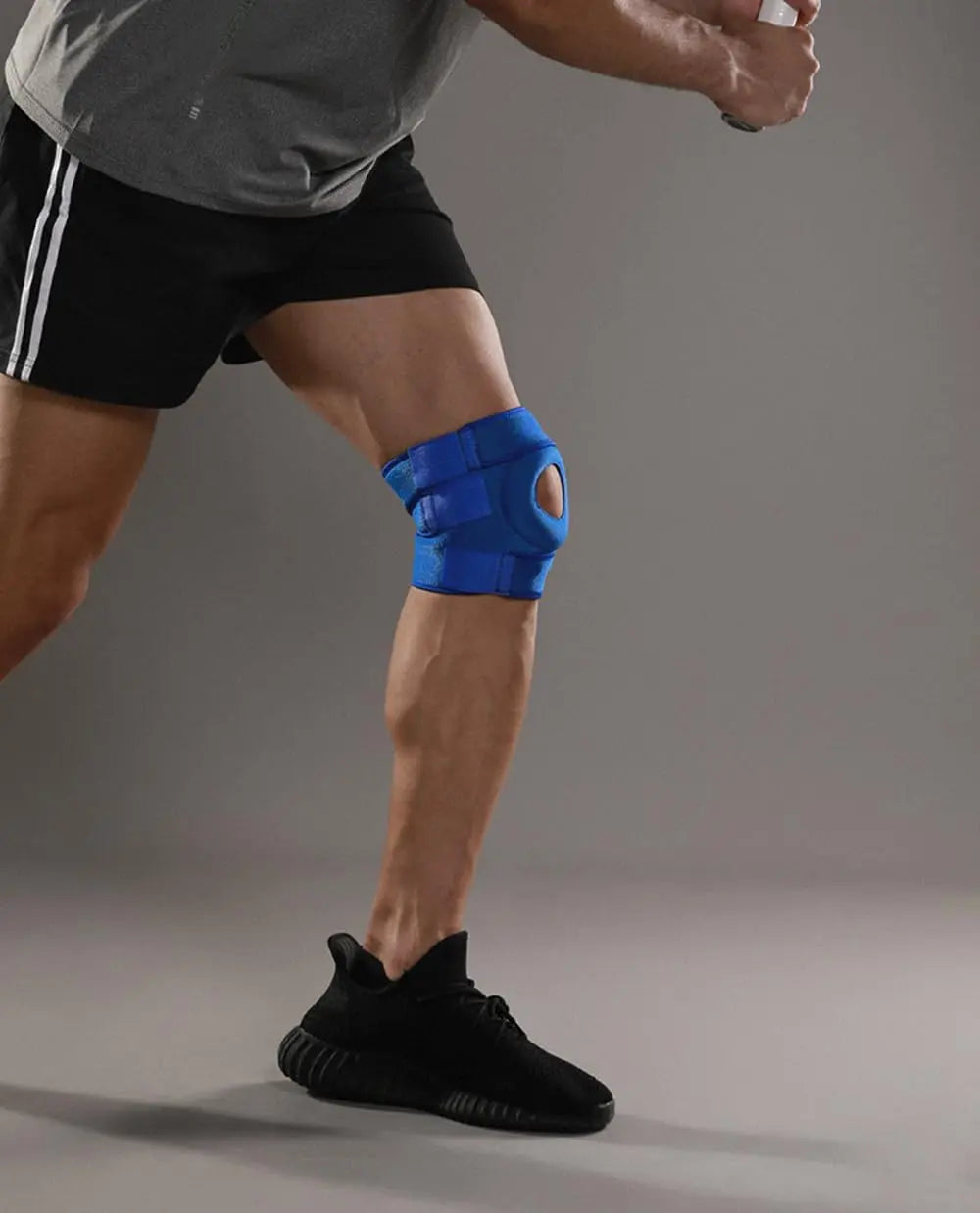 Vbosi 1Pair Knee Brace for Men Women Knee Braces for Knee Pain, Patellar Tendon Support Strap, Knee Brace for Meniscus Tear Compression Sleeve, Fit under 170Lbs