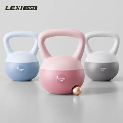 LEXI Soft Kettlebell with Handle for Strength Conditioning and Core Training Home Gym Workouts Weightlifting Yoga & Pilates Durable Safe & Comfortable Fitness Equipment for Men and Women