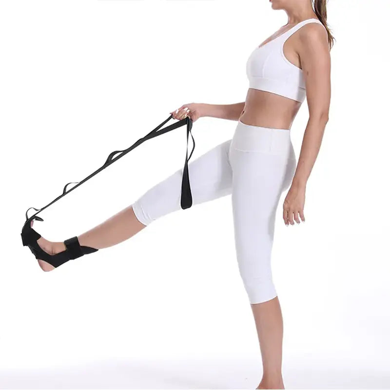 Ligament Stretch Strap Foot Compressionsleeves Sport Wrap Pain Supportive Brace