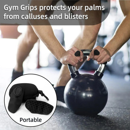 Workout Gloves for Men and Women, Non-Slip Workout Grips for Training and Weight Lifting with Anatomical Design,Hand Grips for Strength Training
