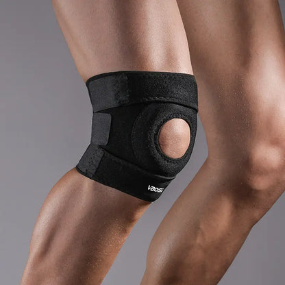 Vbosi 1Pair Knee Brace for Men Women Knee Braces for Knee Pain, Patellar Tendon Support Strap, Knee Brace for Meniscus Tear Compression Sleeve, Fit under 170Lbs